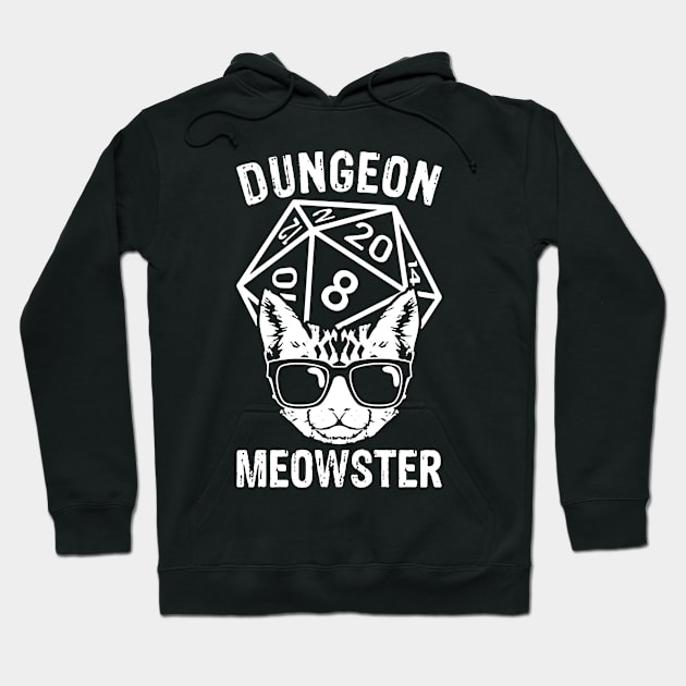 Dungeon Meowster Hoodie by mariebellamanda